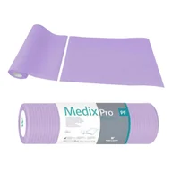 Kosmetyczne akcesoria jednorazowe - Podkład higieniczny na rolce 33cm x 50cm fioletowy podfoliowany 54g MedixPro 50szt - miniaturka - grafika 1
