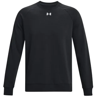 Męska bluza Under Armour Rival Fleece Crew Rozmiar: XL / Kolor: czarny - Bluzy sportowe męskie - miniaturka - grafika 1