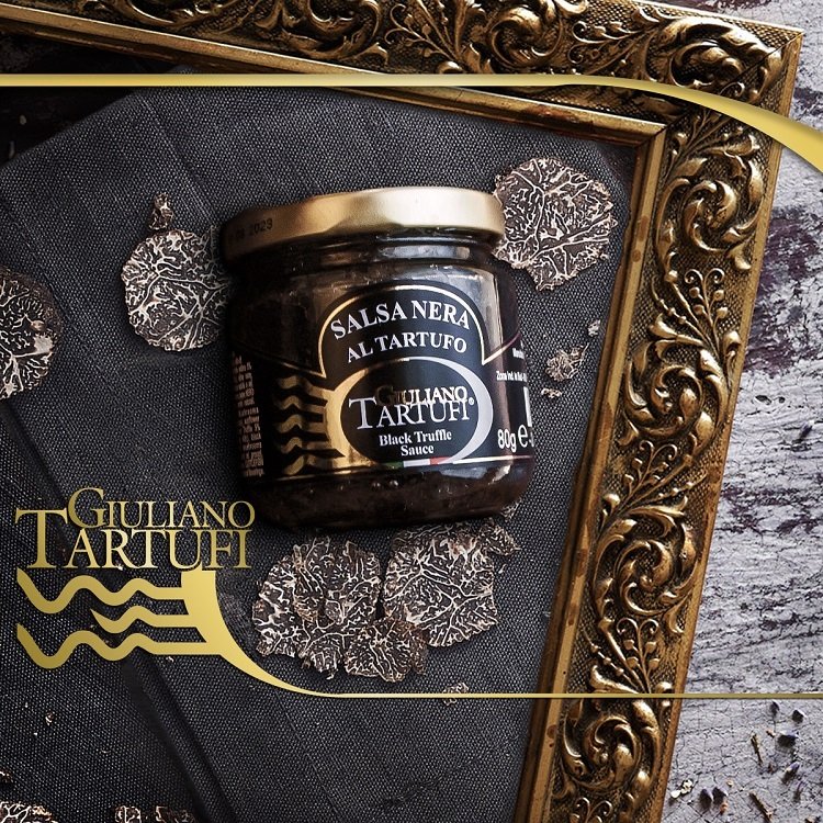 Pasta truflowa z czarnej trufli 5%, 80 g (Salsa Tartufata nera)