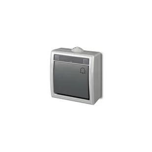 Elektro-Plast Nasielsk Łącznik zwierny dzwonek AQUANT 1205-10 - Wyłączniki światła i elektryczne - miniaturka - grafika 1