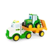 Samochody i pojazdy dla dzieci - John Deere Laweta z Johnnym Tomy - model lub pojazd - miniaturka - grafika 1