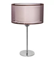 Lampy stojące - Candellux Lampa stołowa OPRAWA abażurowa DO gabinetu PIANO 41-14252 beżowy - miniaturka - grafika 1