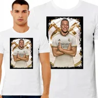 Koszulki męskie - KOSZULKA MĘSKA KYLIAN MBAPPE REAL MADRYT FRANCJA PREZENT BAWEŁNA L 3364 - miniaturka - grafika 1