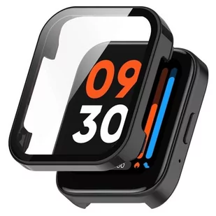 Etui + szkło 2W1 do Realme Watch 3 PRO czarne - Akcesoria do smartwatchy - miniaturka - grafika 1