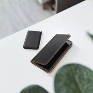 Etui i futerały do telefonów - Etui z klapką kabura skórzana SMART PRO do iPhone 15 czarny - miniaturka - grafika 1