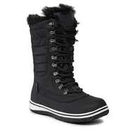 Śniegowce damskie - Śniegowce MOLS Drenu W Winterboot WP M204385 Black 1001 - miniaturka - grafika 1