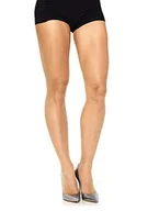 Rajstopy - LEG AVENUE 9016 - siateczka na ryby, rajstopy z kamieniami stras, akcenty, rozmiar uniwersalny, nude - miniaturka - grafika 1