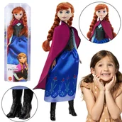 Lalki dla dziewczynek - DISNEY Kraina Lodu Frozen Księżniczka Anna lalka do zabawy, dla dziewczynek 3+ MATTEL - miniaturka - grafika 1