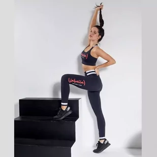 Biustonosz sportowy LABELLAMAFIA TOP FINEST BLACK - Bielizna sportowa damska - miniaturka - grafika 3