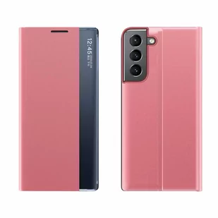 Hurtel New Sleep Case etui do Samsung Galaxy S23+ pokrowiec z klapką podstawka różowe - Etui i futerały do telefonów - miniaturka - grafika 1