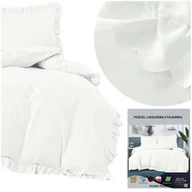 Pościel - Pościel 160 x 200 3cz z Falbaną Jowita 06 - miniaturka - grafika 1