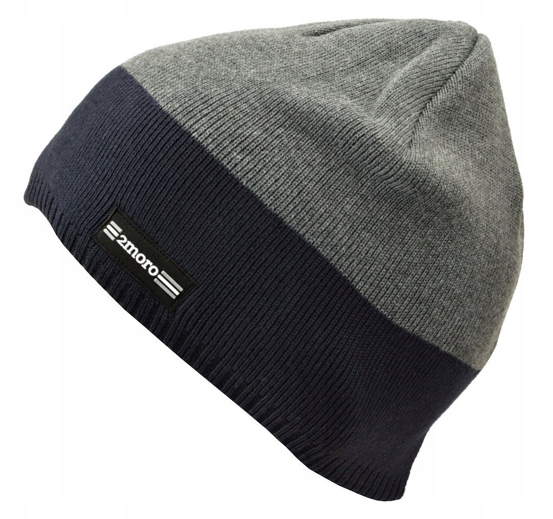 Męska CZAPKA ZIMOWA L/XL Akryl - na zimę - POLAR