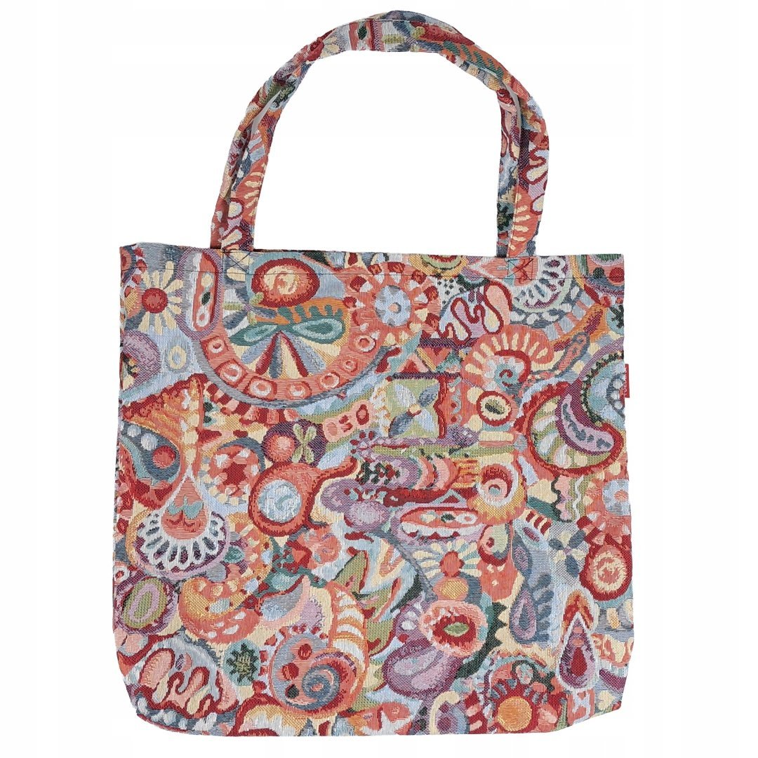 TORBA NA RAMIĘ ZAKUPOWA 45X42 ETNIKA GOBELINOWA