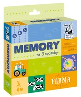 Gry planszowe - Kapitan Nauka Memory na 3 sposoby Farma - miniaturka - grafika 1