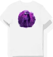 Koszulki męskie - Koszulka męska biała z grafiką Bedlington Terrier 5855 3XL - miniaturka - grafika 1