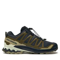 Buty trekkingowe męskie - Trekkingi Salomon Xa Pro 3D V9 L47467500 Szary - miniaturka - grafika 1