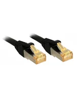 Kable komputerowe i do monitorów - LINDY RJ-45/RJ-45 kat.7 S/FTP Czarny 10m (47313) - miniaturka - grafika 1