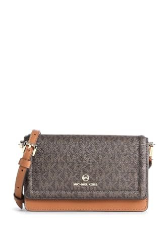 Michael Kors SM Phone Crossbody, torebka damska, Brn/Acorn