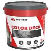 Uszczelnienia - Hydroizolacja Tarasów i Balkonów Color Deck 10 kg szary MATIZOL - miniaturka - grafika 1