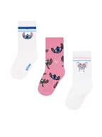 Skarpetki dla dzieci - Disney Classics Skarpety ACCCS-SS25-116DCLS(3-PACK) Biały - miniaturka - grafika 1