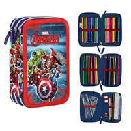 Piórniki - PIÓRNIK POTRÓJNY Z WYPOSAŻENIEM DLA CHŁOPCA AVENGERS GIOTTO - miniaturka - grafika 1