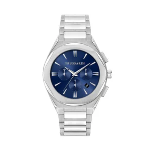 Zegarek Zegarek Trussardi R2453156004 Granatowy - Zegarki męskie - miniaturka - grafika 1