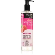 Szampony do włosów - Organic Shop Szampon do włosów zwiększający objętość Organiczna Malina & Acai 280ml - miniaturka - grafika 1