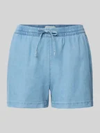Spodenki damskie - Szorty jeansowe o luźnym kroju z lyocellu model ‘PEMA’ - miniaturka - grafika 1