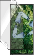 Folie ochronne do telefonów - Folia ochronna Panzer Glass Ultra-Wide Fit Matrix do Samsung Galaxy S23 Ultra Black (5711724073205) - miniaturka - grafika 1