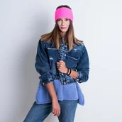 Apaszki i szaliki damskie - Polska opaska Neonowy blask - miniaturka - grafika 1