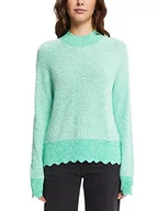 Swetry damskie - edc by ESPRIT Sweter damski, 334/jasnozielony 5, XXL - miniaturka - grafika 1