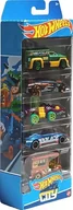 Samochody i pojazdy dla dzieci - Mattel Autka Hot Wheels - HW City - 5 pak HTV39 - miniaturka - grafika 1