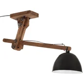 Lampy sufitowe - Lampa Sufitowa 25 W, Czarna, 105X30X65-108 Cm, E27 Lumarko! - miniaturka - grafika 1