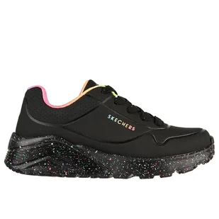 Buty dziecięce Skechers Uno Lite Rainbow Speckle 310456LBKMT - czarne - Buty dla dziewczynek - miniaturka - grafika 1