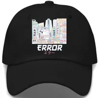 Czapki i chusty sportowe męskie - Czapka Z Daszkiem Dziecięca ANIME ERROR Czarny Na Lato Różne Wzory - miniaturka - grafika 1