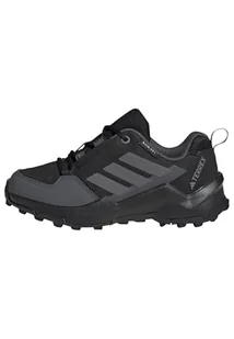 adidas Uniseks - dzieci Terrex Ax4R RAIN.RDY Hiking Shoes Kids, Core Black/Grey Four/Grey Six, 35.5 EU - Buty dla chłopców - miniaturka - grafika 1