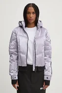 Kurtki damskie - Desigual kurtka OMSK damska kolor fioletowy zimowa 24WWEWBY - miniaturka - grafika 1