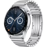 Smartwatch - Huawei GT 3 Elite 46mm Stainless Srebrny - miniaturka - grafika 1