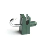 Akcesoria do ogrodzeń - Przelotka do siatki zielona 9 szt. - miniaturka - grafika 1