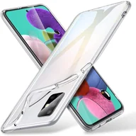 Etui i futerały do telefonów - Etui na telefon Samsung Galaxy A51 silikonowe przezroczyste - miniaturka - grafika 1