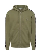 Bluzy męskie - Lacoste Bluza męska Mężczyźni Bawełna zielony wzorzysty, 3 - miniaturka - grafika 1