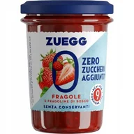 Konfitury, marmolady, powidła - Konfitura z truskawek bez białego cukru włoska 220g - miniaturka - grafika 1