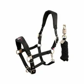 Uwiąz - Spooks Zestaw kantar + uwiąz LUHNA - black - miniaturka - grafika 1