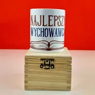 Gadżety dla niej i dla niego - Kubek na Dzień Nauczyciela - Najlepszy wychowawca - miniaturka - grafika 1