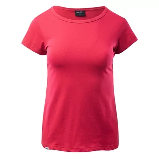 Koszulki sportowe damskie - Damska Koszulka HI-TEC LADY PURO M000136504 – Różowy - grafika 1