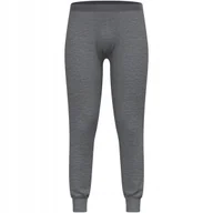 Pozostała odzież narciarska - Legginsy termoaktywne męskie Odlo MERINO 200 szary S - miniaturka - grafika 1