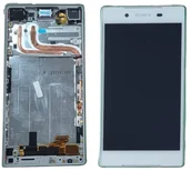 Części serwisowe do telefonów - ORYGINALNY WYŚWIETLACZ SONY Z5 DUAL E6633 BIAŁY - miniaturka - grafika 1