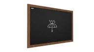 Tablice i flipcharty - Allboards WODOODPORNA tablica kredowa 90x60cm TB96WR - miniaturka - grafika 1