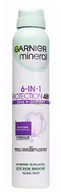 Dezodoranty i antyperspiranty dla kobiet - GARNIER - Mineral - 6-in-1 Protection 48h - Floral Fresh - Anti-Perspirant - Antyperspirant w sprayu dla kobiet - 200 ml - miniaturka - grafika 1