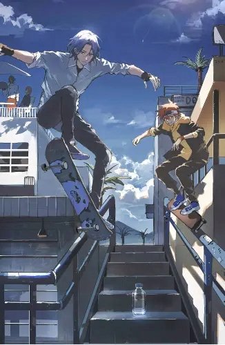 Plakat Anime SK8 the Infinity sk8_033 A1+ (custom)